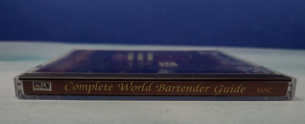 Complete World Bartender Guide (PC/MAC) 2,400 Recipes CD-ROM