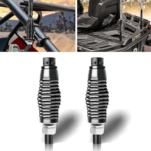2PCS Whip Lights Barrel Spring Mounting Base LED Whip Lights Spring Base