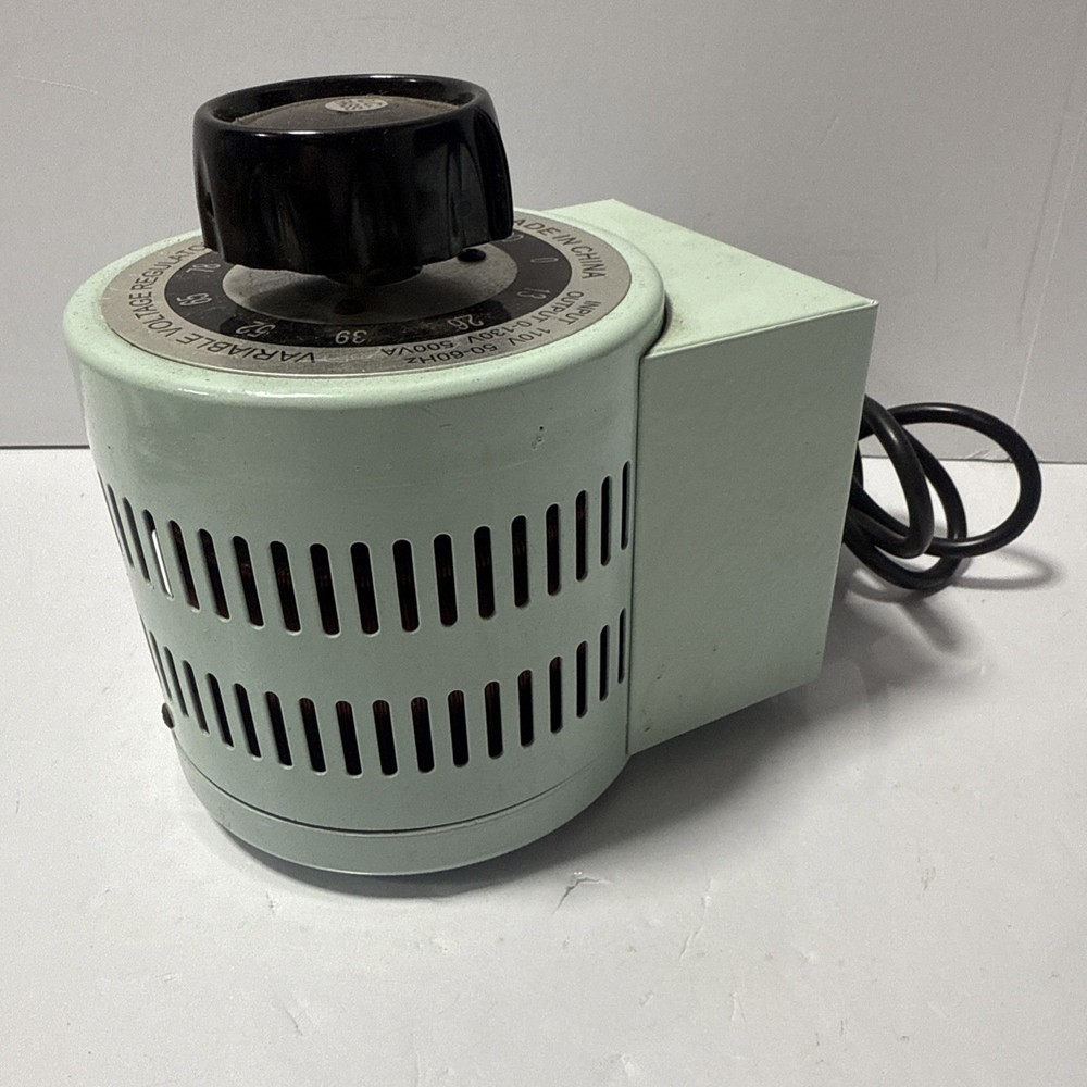 Philmore model TDGC 0.5km variac Variable Voltage Regulator Transformer 500va
