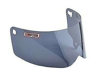 Simpson Motorcycle Helmet Replacement Shield Medium/Large - Smoke 89101MB