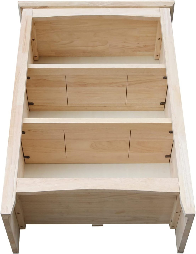 Shaker Bookcase, 36-Inch Height, Durable Solid Wood Construction, Versatile Stor