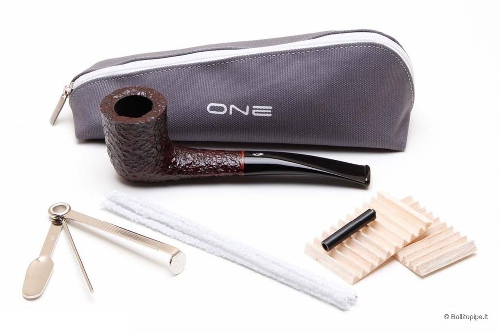 Savinelli One 404 rusticated - 6mm filter