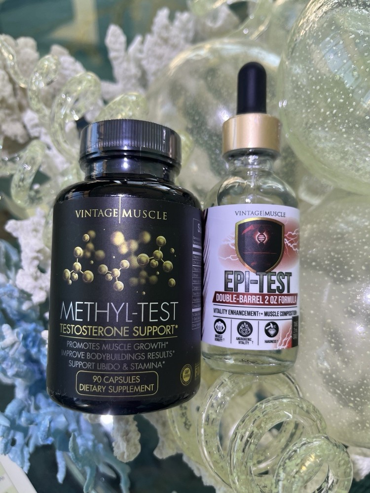 Epi/AlphaTest Stack 2 Step Precursor 2 Epi Andro5DHEA By Vintage Muscle 💪 🔥