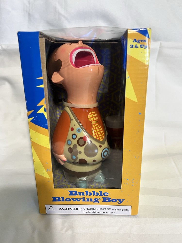 UNIVERSAL STUDIOS Harry Potter WEASLEYS’ Wizard Wheezes Bubble Blowing Boy~ NEW