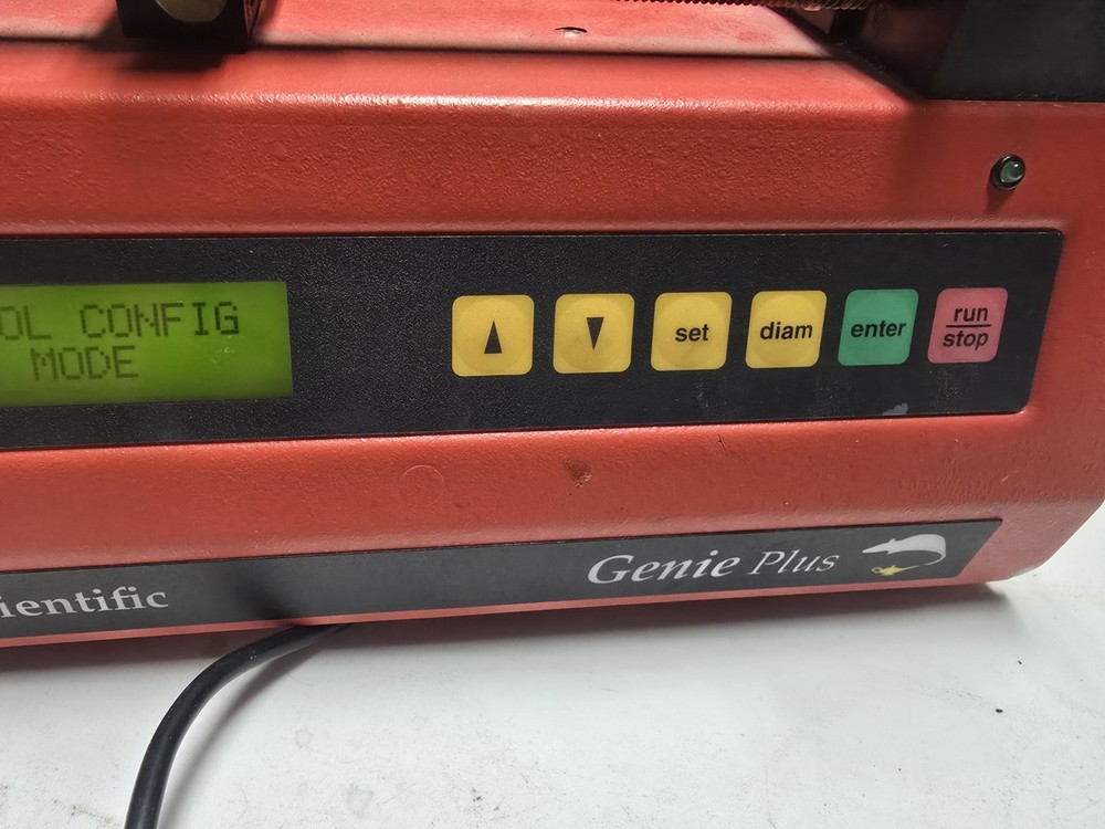 Kent Scientific Genie Plus Syringe Pump Working.