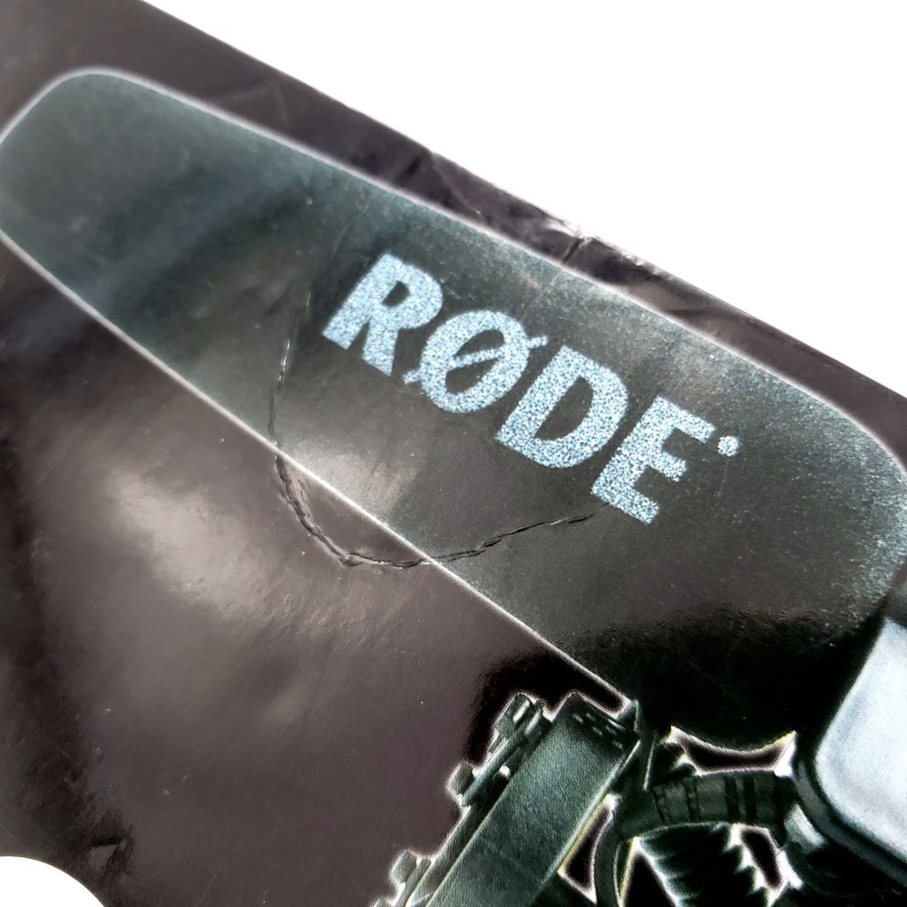 Rode VideoMic Directional Video Condenser Microphone Tested & Works