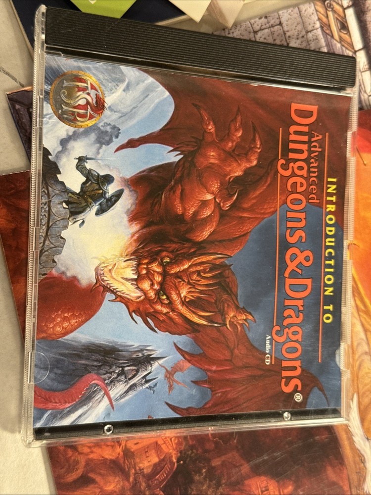 Introduction to Advanced Dungeons & Dragons TSR 1134 Incomplete