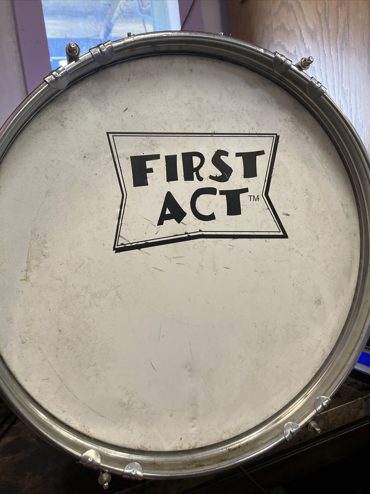 first act Burgundy kick drum. AD