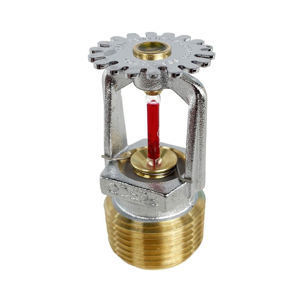 3/4" PENDENT SPRINKLER, Quick Reaction, Chrome, (Date Code: 2023), UL Listed