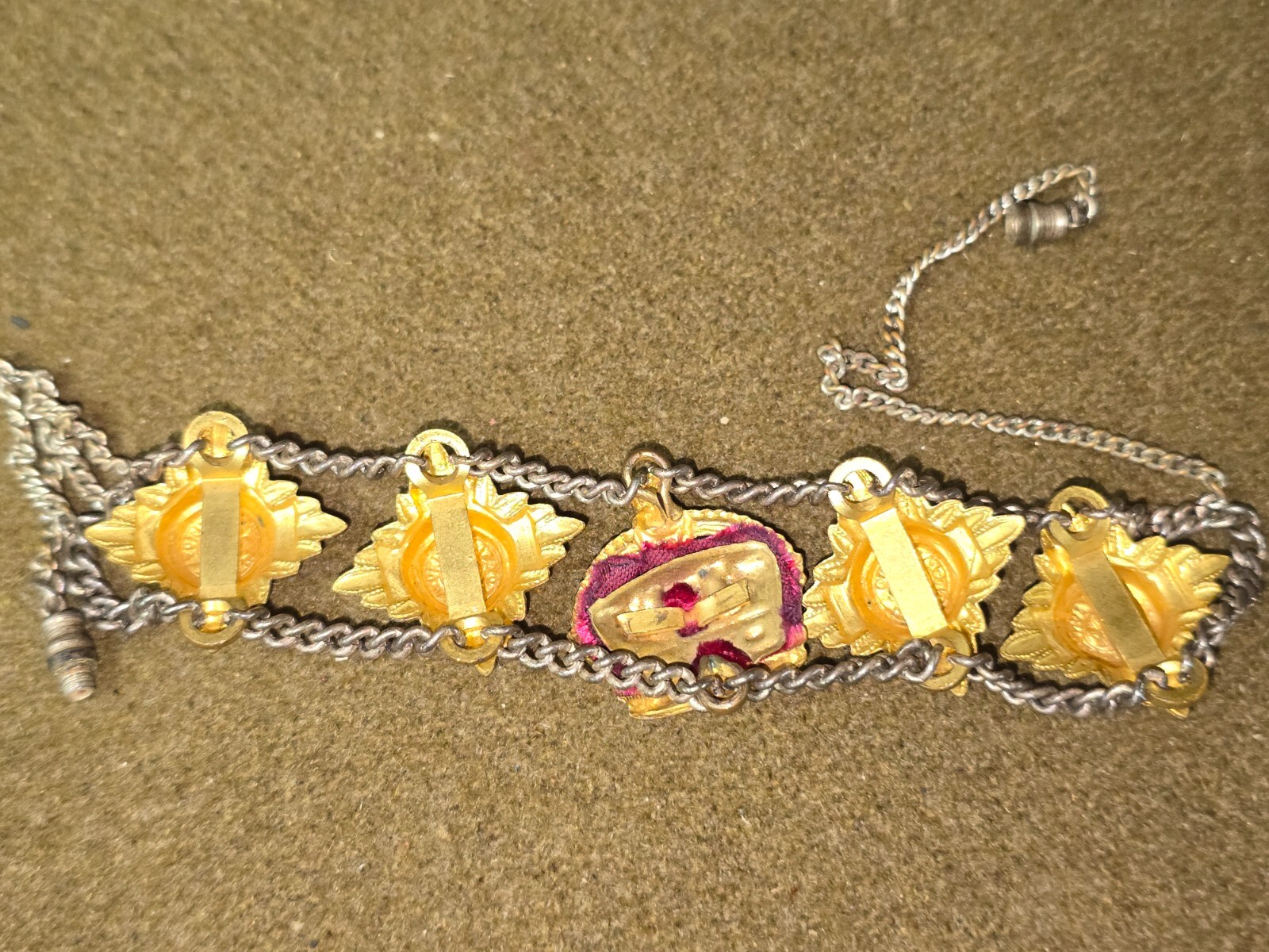 WWII British Sweetheart Bracelet