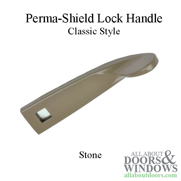 Andersen Window Lock Handle For Perma Shield Window Stone Color Handle