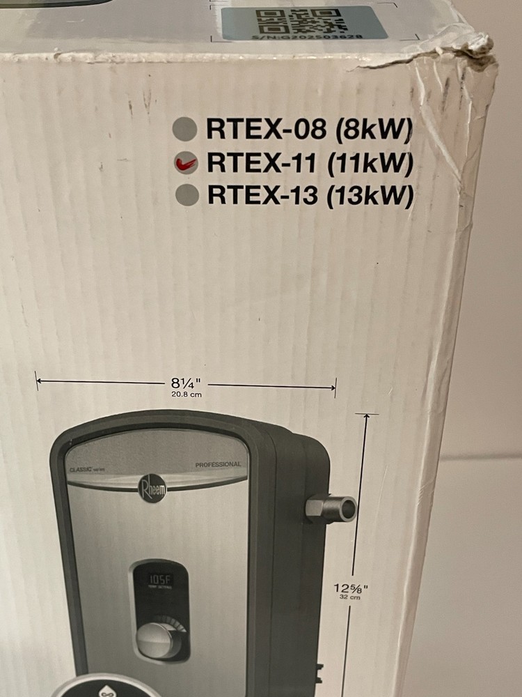 Rheem RTEX-11 11kW 240V Electric Tankless Water Heater