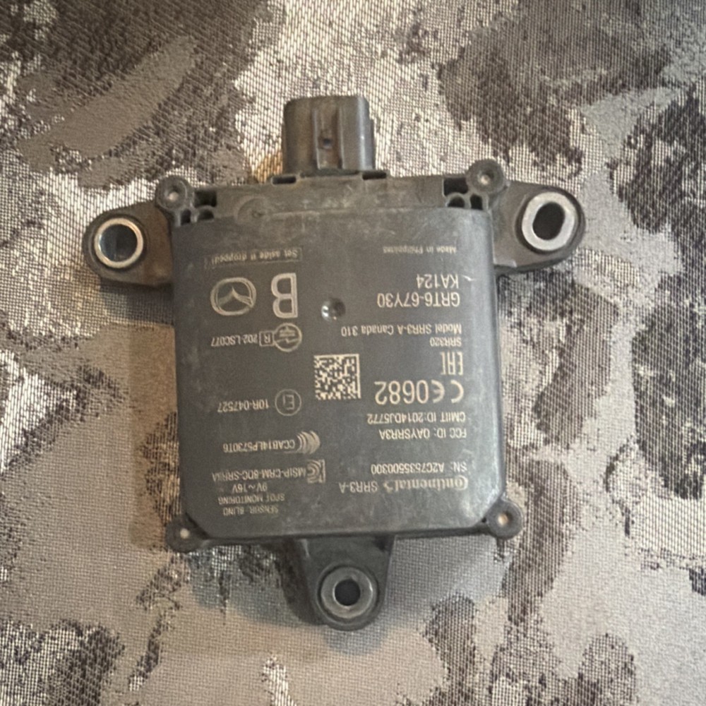 2017-2021 MAZDA 6 REAR LEFT SIDE BLIND SPOT RADAR DISTANCE SENSOR MODULE