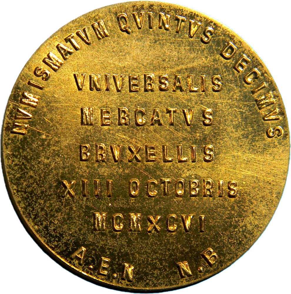 Belgium, Saint Michael Slaying the Devil Token (03988)