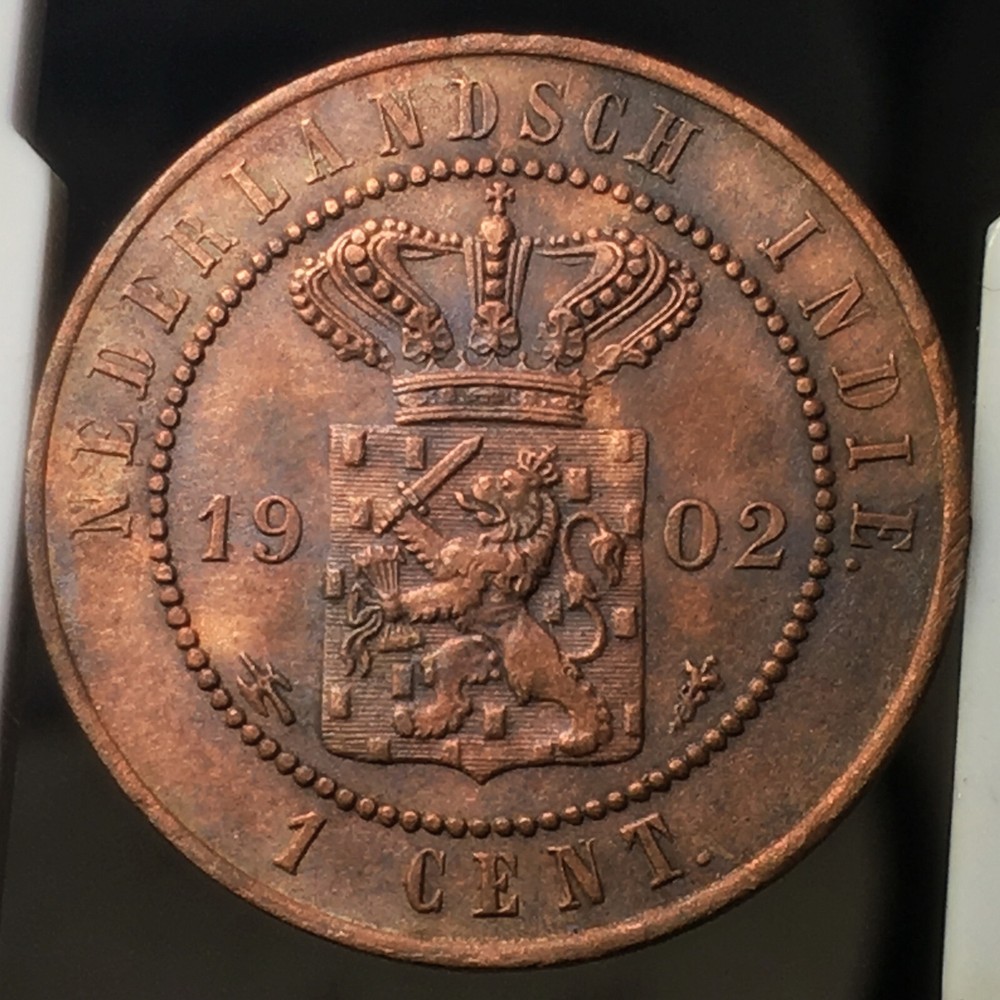 NETHERLANDS INDIES 1902 1 CENT #02  KM307