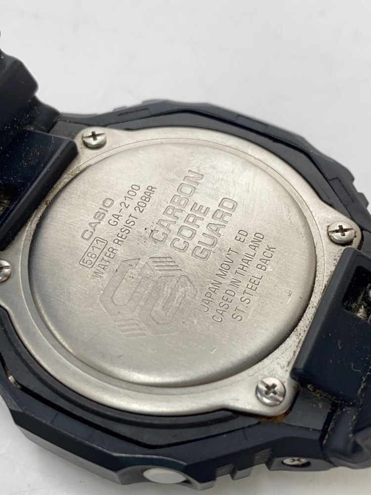 CASIO Quartz Watch G SHOCK Digital Analog BLK BLK