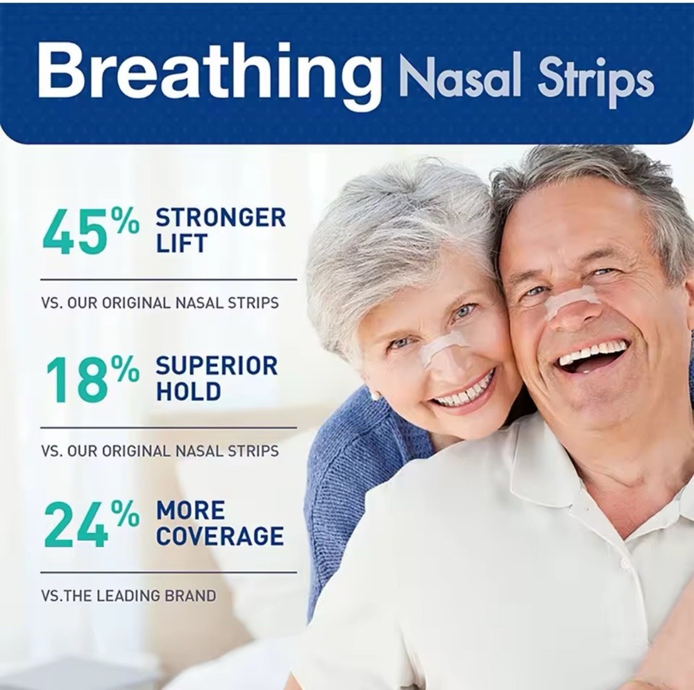 Breathe right nasal strips extra strength clear