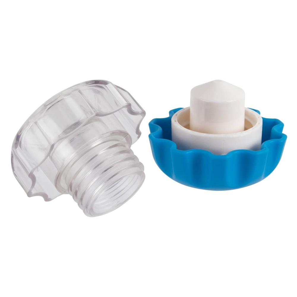 Crush Pill Vitamins Tablets Crusher Grinder with Storage Compartment Blue