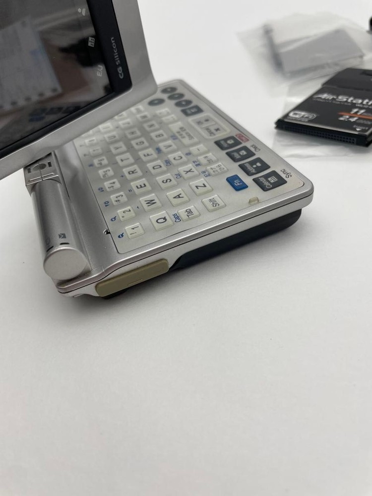 SHARP SL-C860 Zaurus Silver Electronic Dictionary used