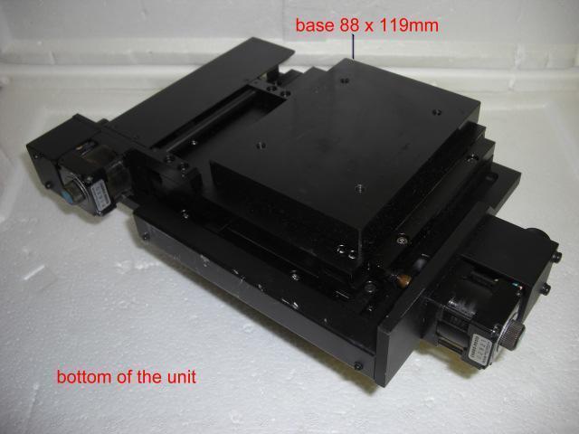 Stage XY axis & mini-60Øz(Ø)(H) rotary table
