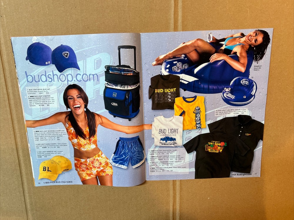 Budweiser Genuine Collection Gift Catalog - 2004