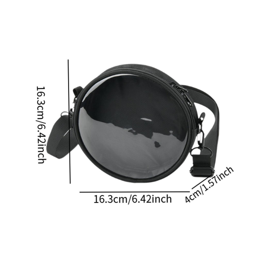 Disk Player CD Players Portable Transparent Window Adjustable Shoulder Strap