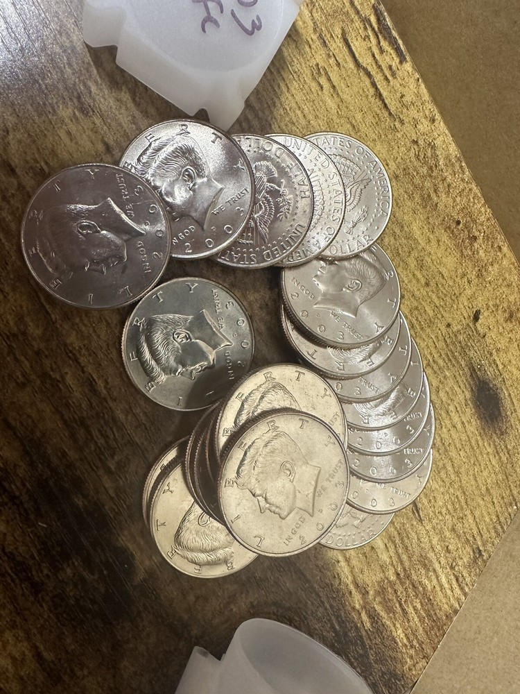 2003 NIFC Kennedy Half Dollar Full Roll 20 Coins