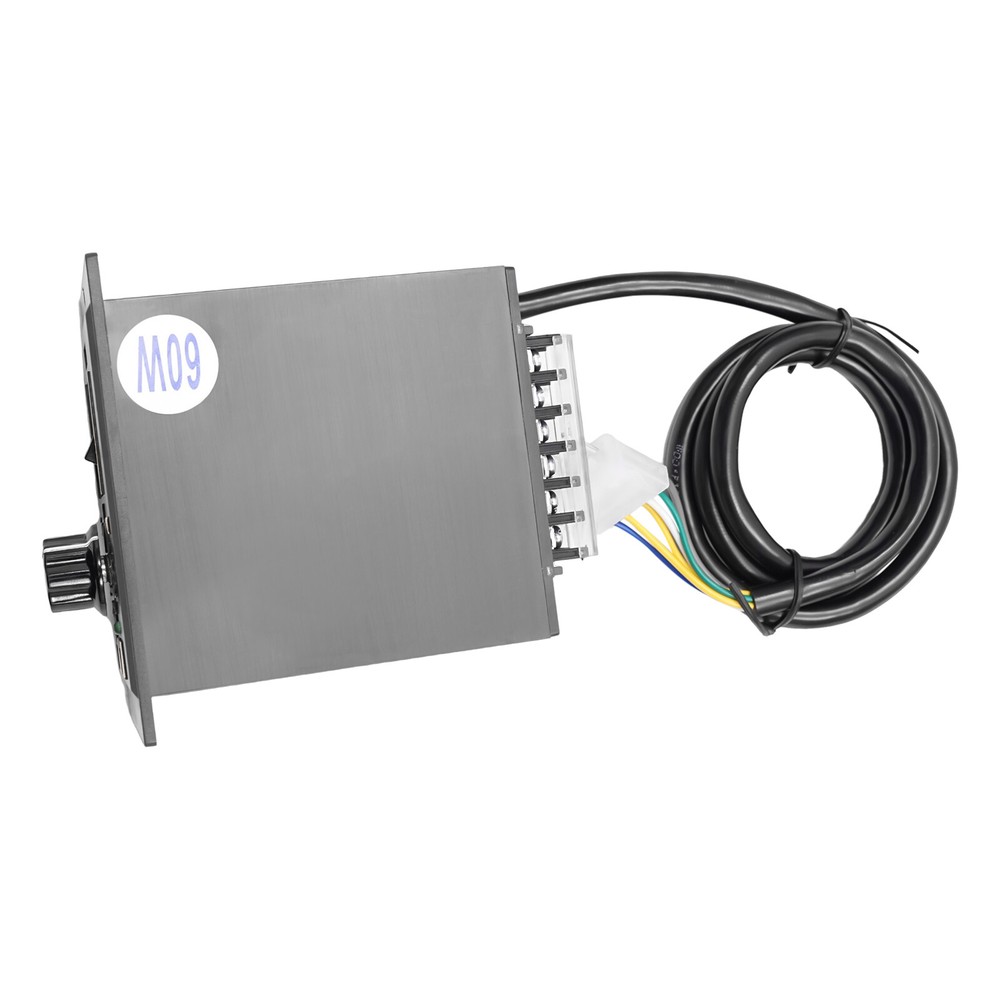 110V 60W AC Gear Motor Electric Variable with Speed Controller Single-phase 1:10