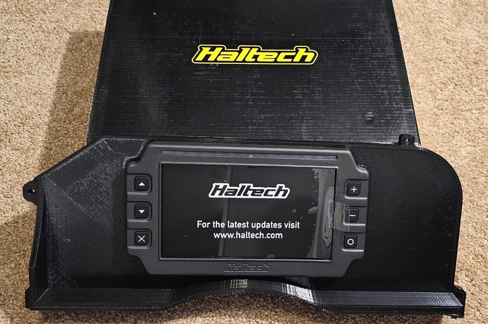 Haltech iC7 Dash Mount For 87-93 Foxbody Mustang.