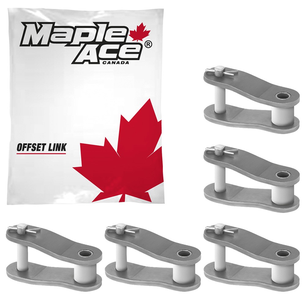 CA557 Offset Half Link for Agricultural Roller Chain (Qty 5)