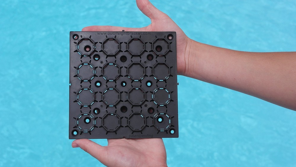 Universal Adjustable Mounting Bracket Kit With Cable Organizer For Flat Panel Tv