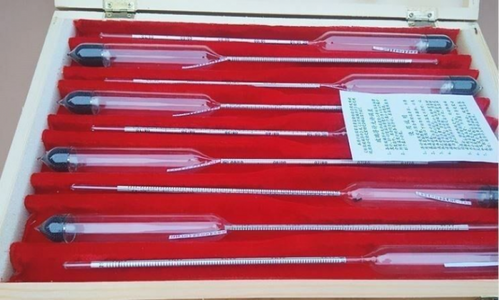 Alcohol Meter 0-100 Moonshine Whiskey Spirit Distilling Hydrometer Tester