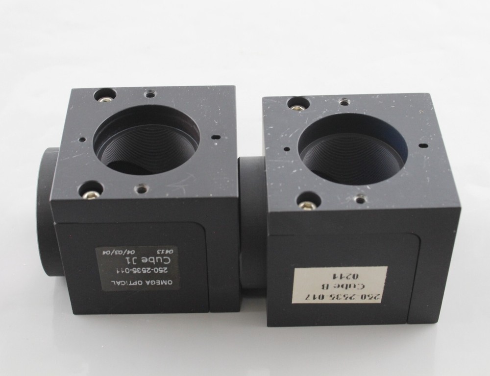 Set of 5 Fluorescence Cube Microscope Laser Omega Optical Filters