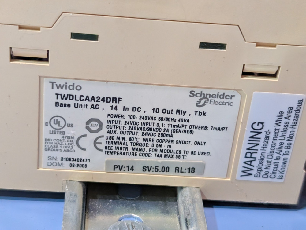 Streamfeeder Quickwrap H-50 Industrial Polybagger System Control Module Assembly