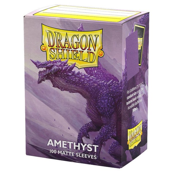 Dragon Shield Deck Protector Matte Amethyst Card Sleeves