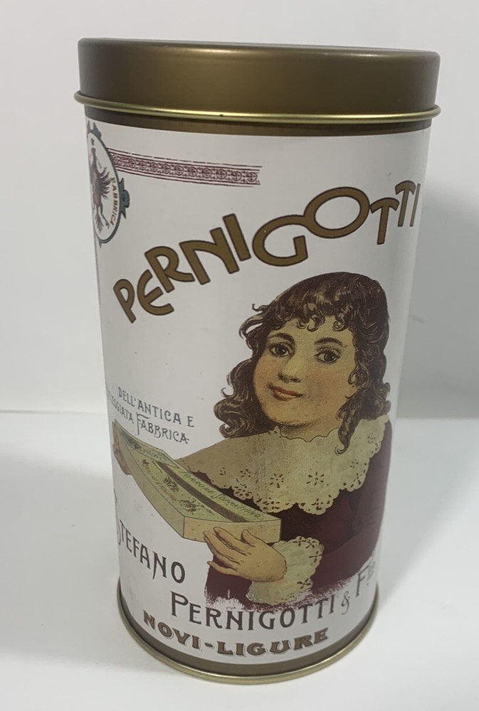 STEFANO PERNIGOTTI NOVI LIGURE VTG TIN BOX EMPTY