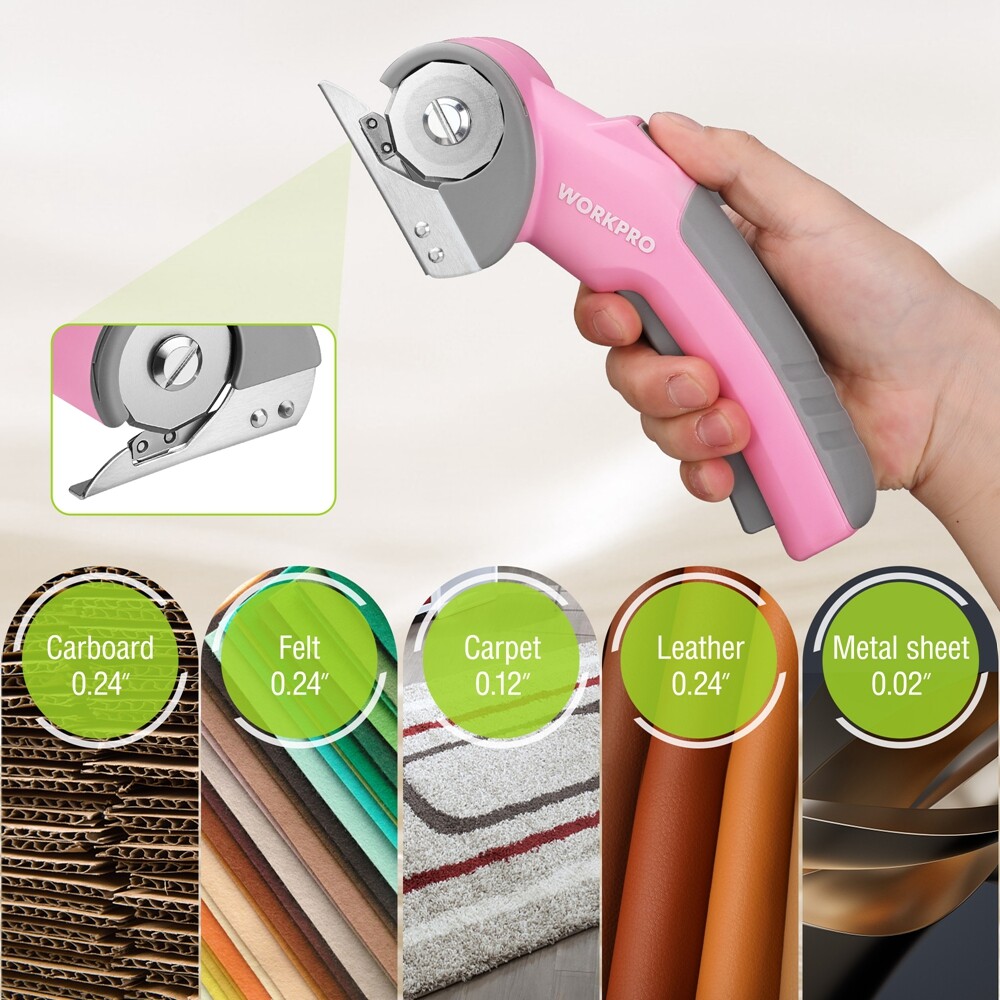 WORKPRO 1 Pack Replacement Rotary Blade 4V Cordless Electric Scissor Replacement