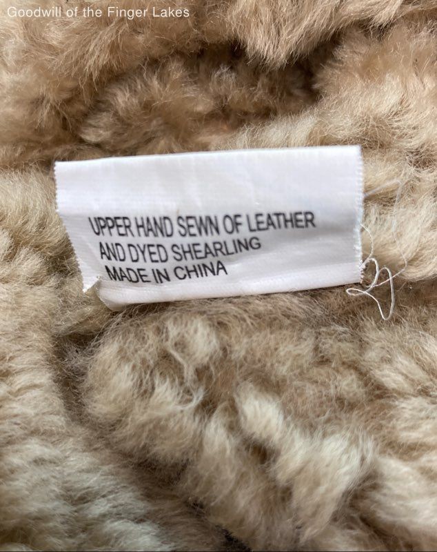 Born Brown Leather Shearling Tall Boots - Size 6