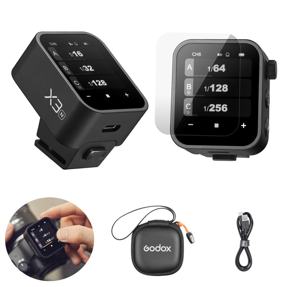 Godox X3-N TTL 2.4G Wireless Touchscreen Transmitter Flash Trigger For Nikon