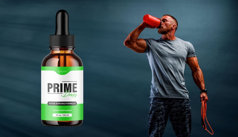 (2 Pack) Prime Drops Male Support Drops Advanced Vitamin Supplement 60 Servings