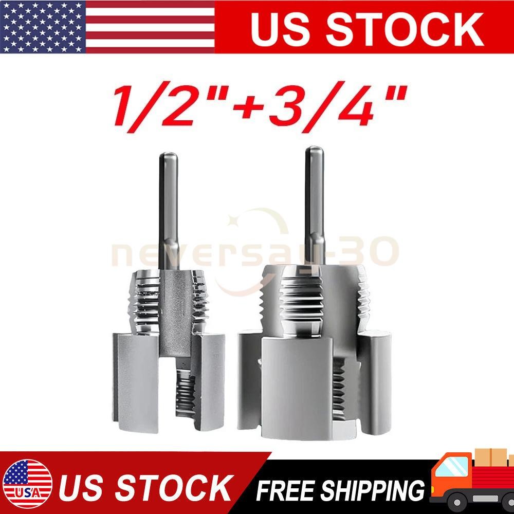 Integrated Internal & External Pipe Threading-Tool PVC Pipe Threader Kit US