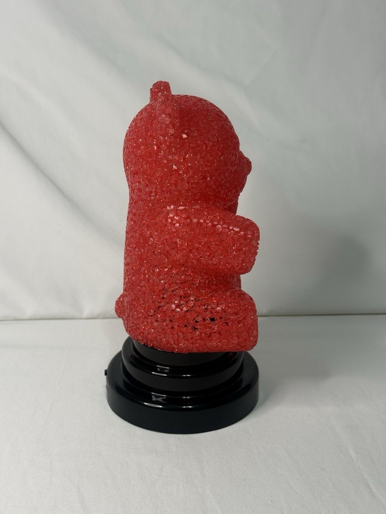 Battery Powered RED Gummy Bear Table Night Light
