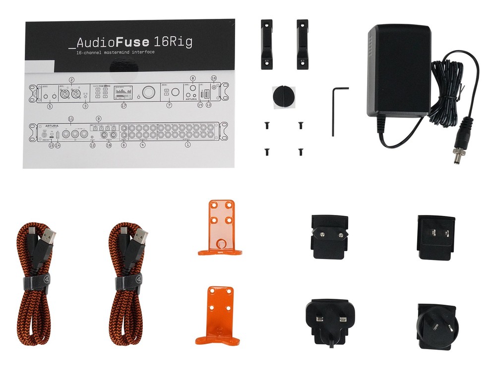 Arturia AUDIOFUSE 16Rig Midi USB Audio Recording Interface+Isolation Shield