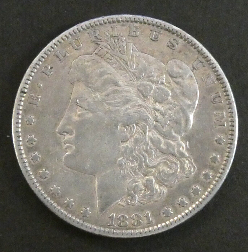 1881 $1 Morgan Silver Dollar US Mint Coin