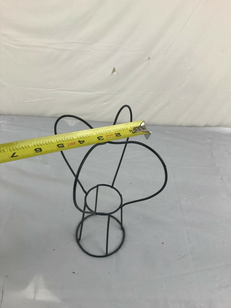 3D heart wire floral form craft decor