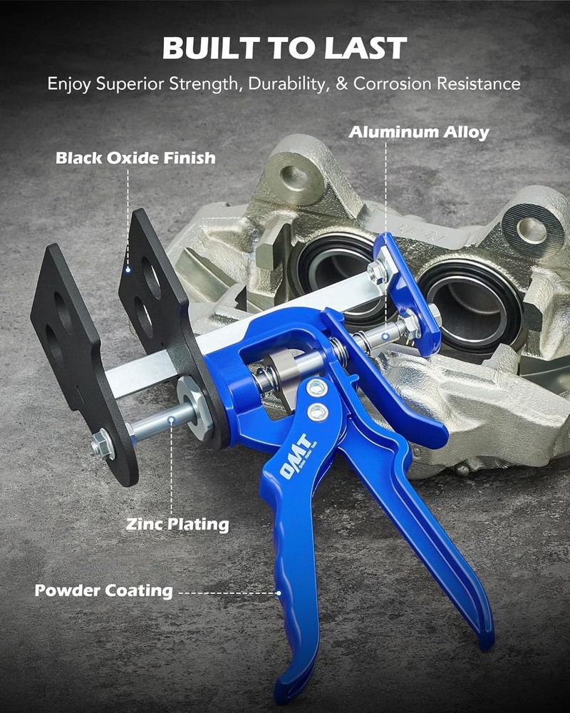 Caliper Piston Compressor Tool, Heavy Duty for Single Dual Quad Piston Brake ...