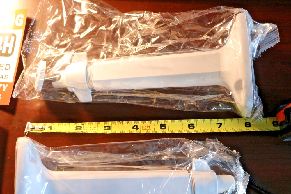 2 Pack Security Camera Mounting Brackets 3" x 8" - New in package