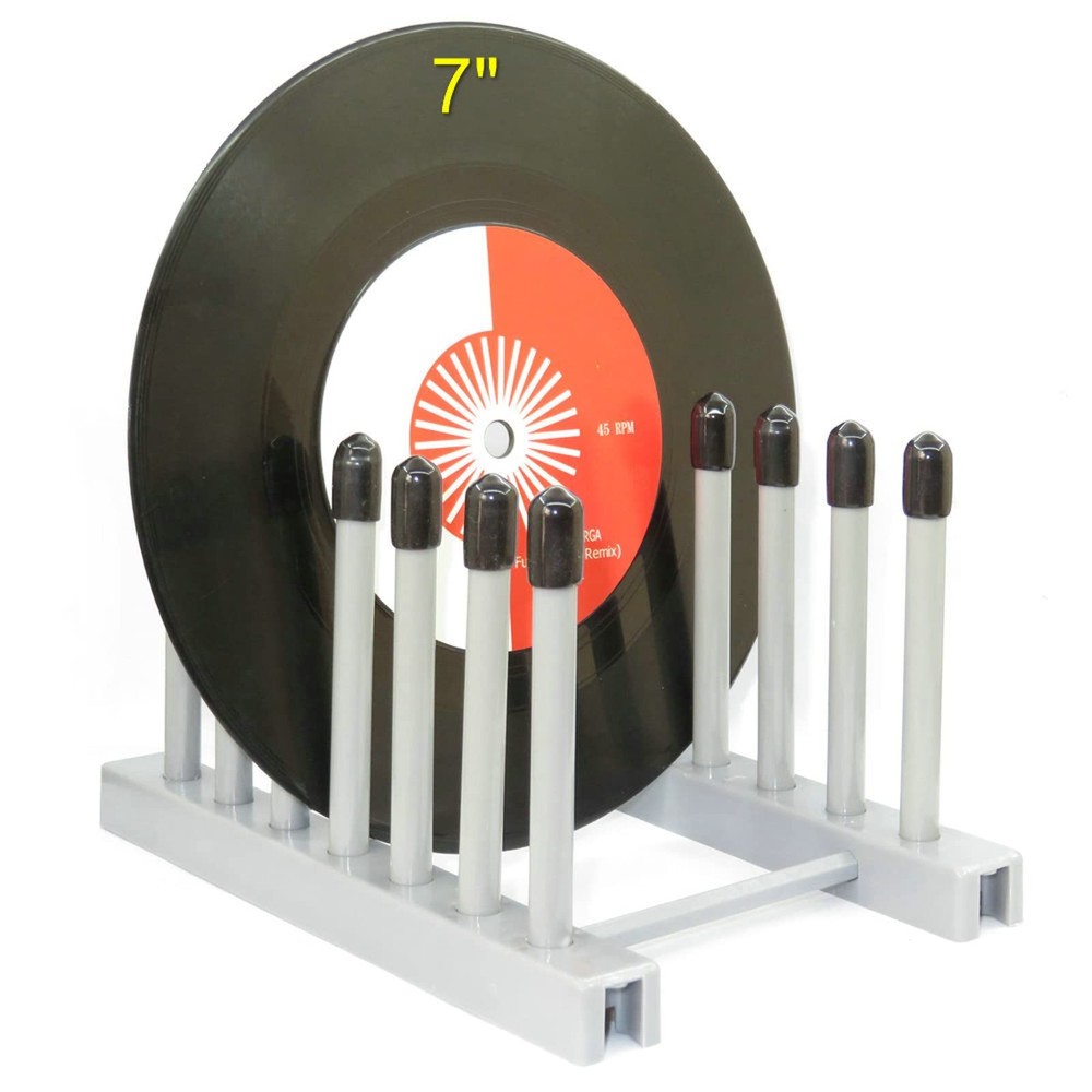 Vinyl Record Storage Holder Stand cleaning device drying rack Displa