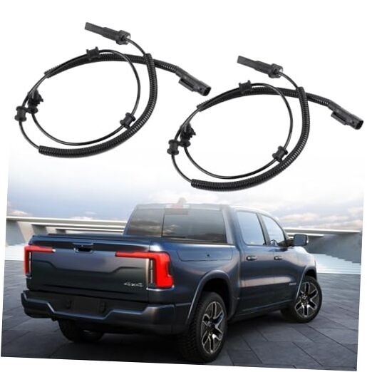 Front & Rear ABS Wheel Speed Sensor Compatible with Ram 1500 2013-2018, Ram