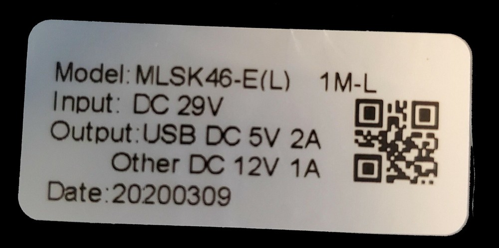 Mulin Electric Switch - MLSK46-E Left (L) 6 Button Power Recliner Switch + USB